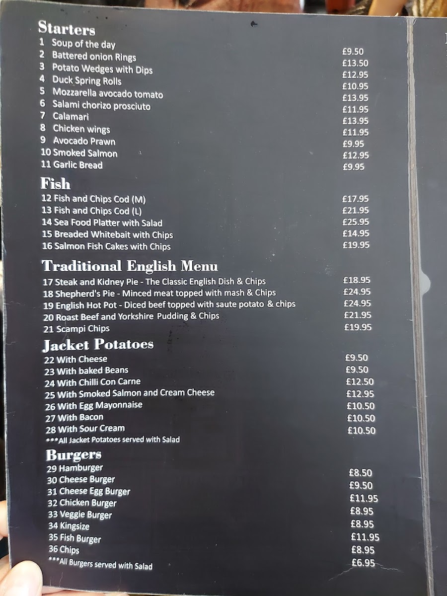Munchkins Restaurant London LTD Menu - Image 5